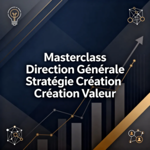 Masterclass Direction Générale Stratégie Création Valeur